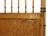 1900 - 1909 Antique Faux Bamboo Small Bed or Daybed Vintage Maple Wood Window Seat Bench French Style For Sale - Image 5 of 8