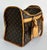 Metal Louis Vuitton Monogrammed Pet Carrier, Canvas, Cowhide, Mesh Window & Lining For Sale - Image 7 of 17