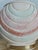 Vintage Art Deco Style Lamp in Rainbow Muted Hues - a Pair For Sale - Image 4 of 12