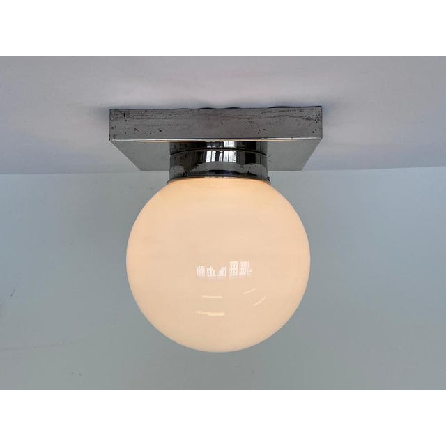- Czechoslovakia, 1930s - New electricity - US compatible - one bulb any wattage - chrome in very good condition with...