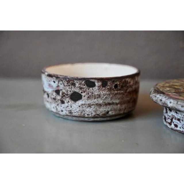 1960s Ceramic Jewelry Box from Vallauris, 1960s For Sale - Image 5 of 10