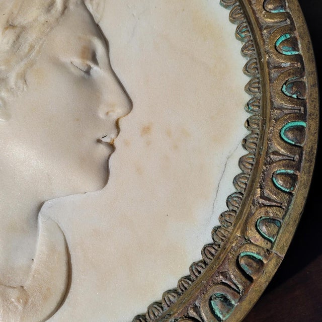 Carved Profiles, Early 19th Century, Marble, Set of 2 For Sale - Image 10 of 18