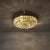 Mid-Century Modern Vintage Ceiling Light in Brass and Lead Crystal from Palwa, Germany, 1960s For Sale - Image 3 of 18