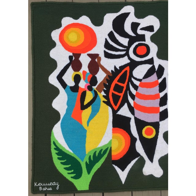 MidCentury Modern South American Wall Art Tapestry by Kennedy Bahia