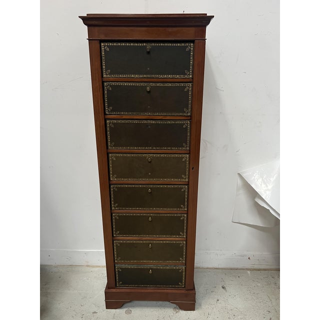 Louis Philippe Style Mahogany Cabinet, 1800s For Sale - Image 10 of 10