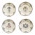 Saint-Amand 'A Ca Ira" French Revolution Plates, Set of 4 For Sale