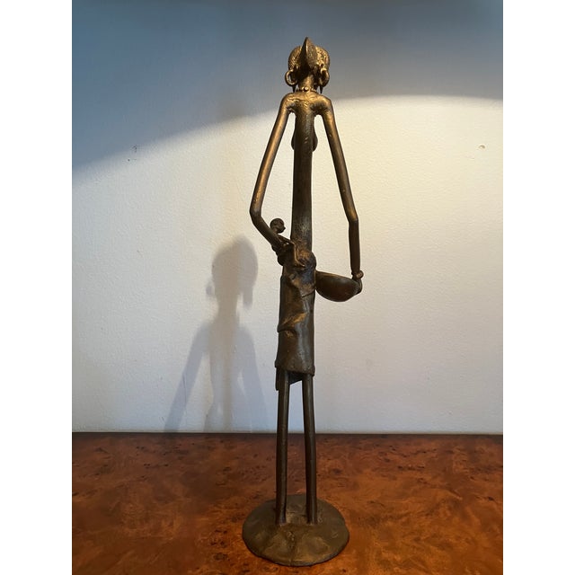 Derme Morou African Mother and Child For Sale - Image 4 of 5