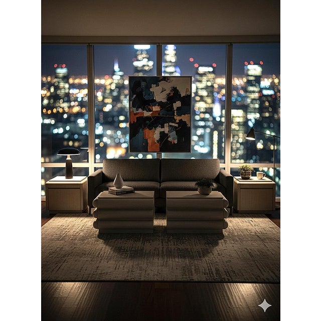 1980s Pair of Postmodern Bullnose Nightstands, End Tables or Buffet For Sale - Image 18 of 18