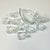 1950s Vintage Hollywood Regency Art Deco Swan Salt Cellars & Butter Dish - Set of 10. For Sale - Image 4 of 18