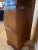 1980s Drexel Heritage “Et Cetera Collection” Inlaid Walnut Secretary Desk Bookcase With Bubble Glass For Sale - Image 9 of 9