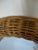 Wonderful Large Vintage Oval Wicker Mirror. High quality and excellent condition. Lovely old Patina.