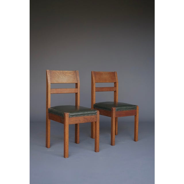 Antique Side Chairs by Piet Klaarhamer, 1917, Set of 2 For Sale - Image 12 of 12