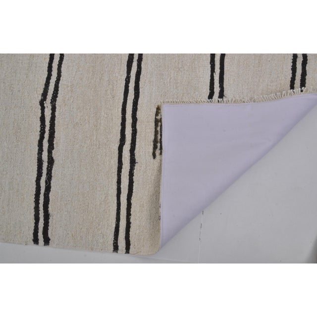 Turkish 1950s Turkish Hemp Kilim Runner Rug For Sale - Image 3 of 10