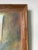 Wood 70's Vintage Impressionist Oil Woman Portrait Painting, Framed For Sale - Image 7 of 13