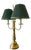 An exceptional vintage brass bouillotte table lamp in the French Empire manner, sourced from a designer’s warehouse where...
