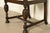 Berkey & Gay Antique English Jacobean Carved Walnut Armchair, Circa 1920s For Sale - Image 10 of 11