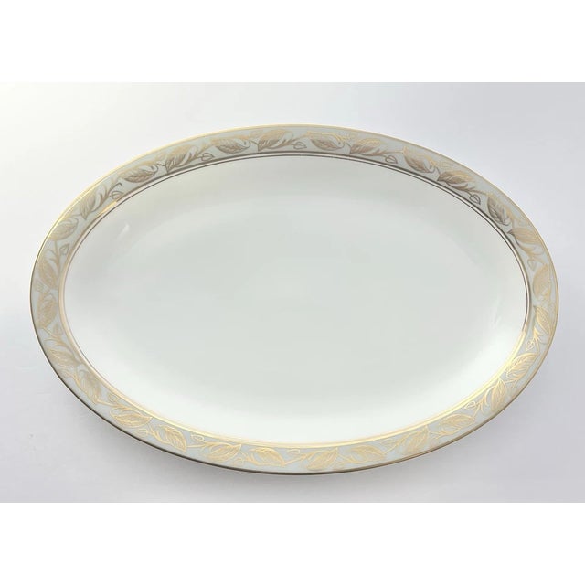 White 1950s Noritake “Greta” Bone China Serving Hostess Dinnerware Set - 6-Piece For Sale - Image 8 of 14