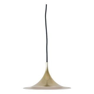 Vintage Semi Pendant Lamps by Bonderup and Thorup for Fog and Morup, 1968, Set of 2 For Sale