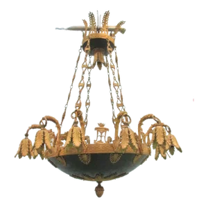 Napoleon III Style Chandelier Vintage 20s