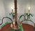 Late 20th Century Palm Beach Regency 6-Light Tole Palm Tree Chandelier With Shades For Sale In New York - Image 6 of 10