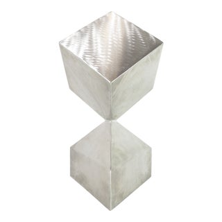 1973 "Cube Series" Modernist Geometric Sculpture by John H Geise For Sale