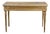 Console Table with Redone Marble Top For Sale