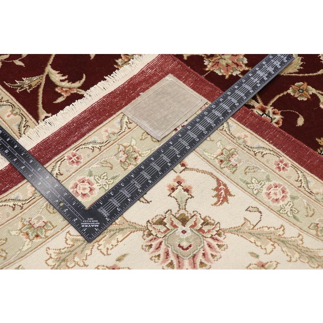 Late 20th Century Vintage Chinese Tabriz Rug, 12’00 X 15’04 For Sale - Image 5 of 8