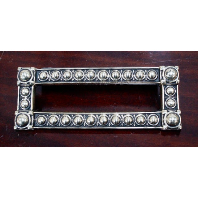 Victorian Brass Letter Box from James Cartland & Sons, 1899 For Sale - Image 3 of 6