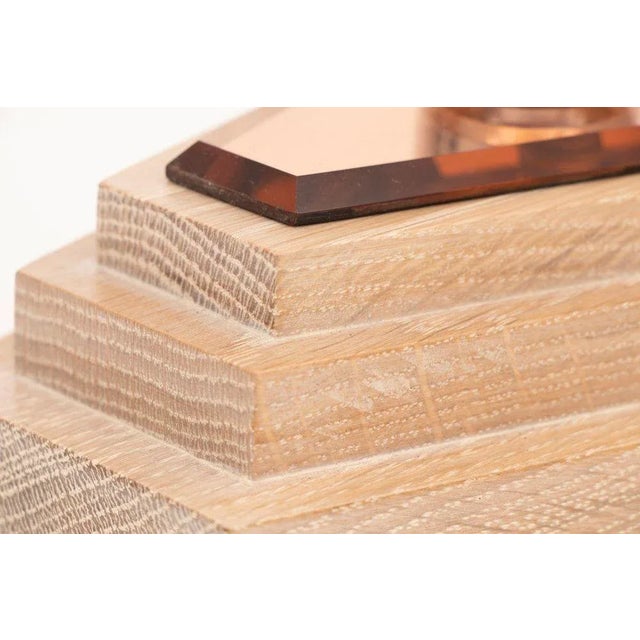 Wood Modernist Art Deco Table Lamps from Heals, 1930s, Set of 2 For Sale - Image 7 of 9