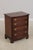 Gordons Inc. Pair of Gordons Mahogany 4 Drawer Chests Nightstands For Sale - Image 4 of 14