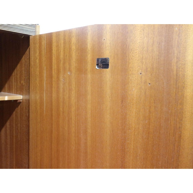 Mid Century Modern Vintage Teak Butilux Armoire Wardrobe For Sale - Image 9 of 13