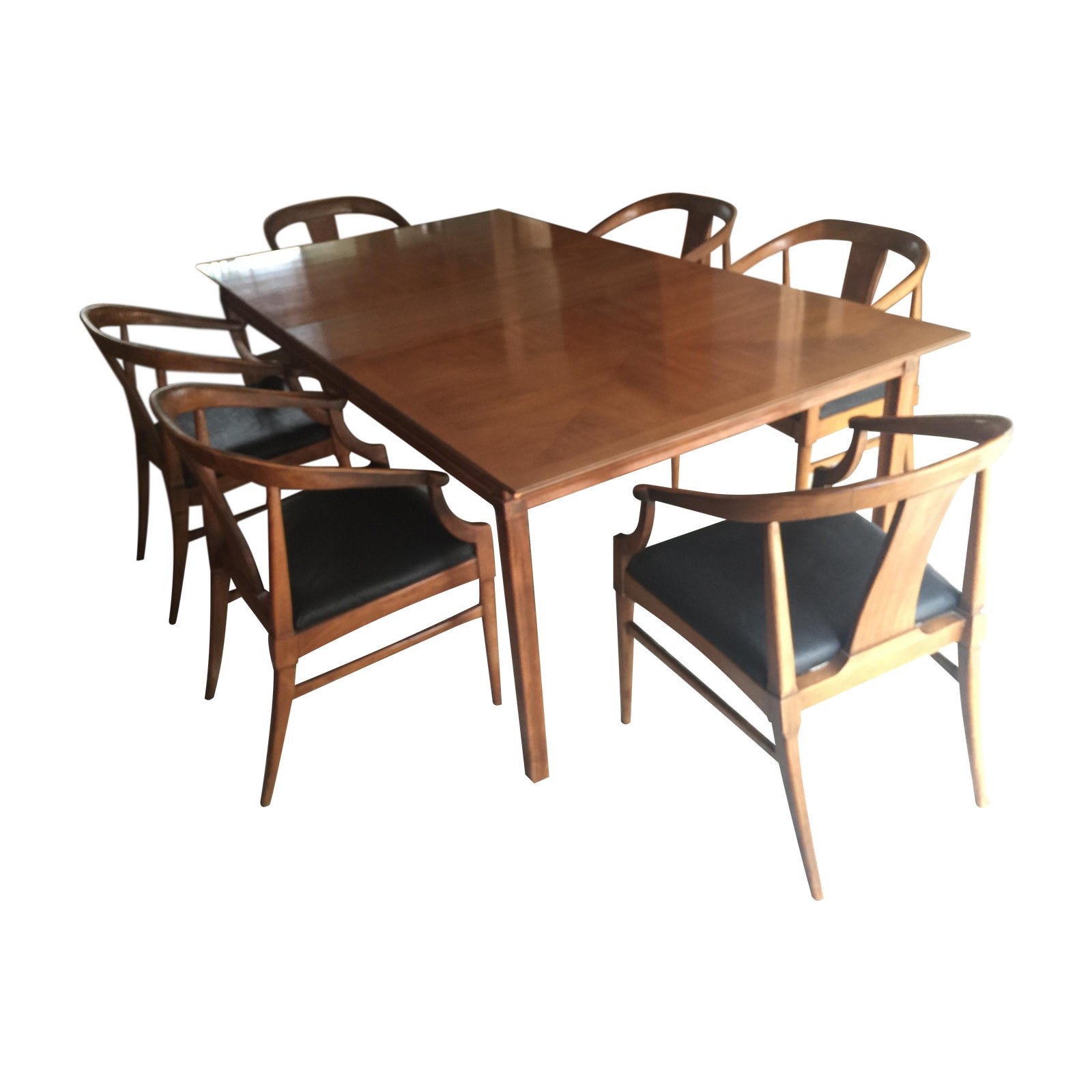 Thomasville Vintage MidCentury Dining Set Chairish