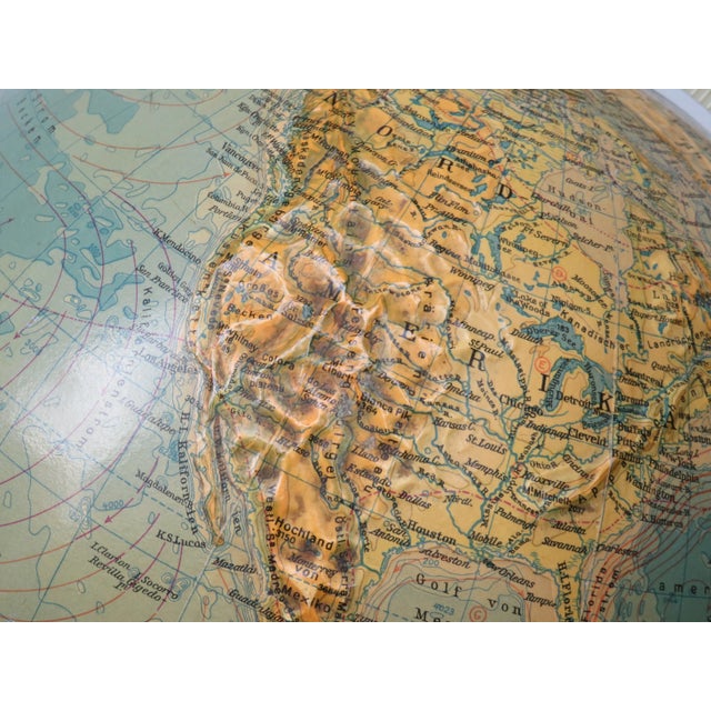 Bakelite Relief Globe from Paul Räth Nachf. KG, 1960s For Sale - Image 11 of 14