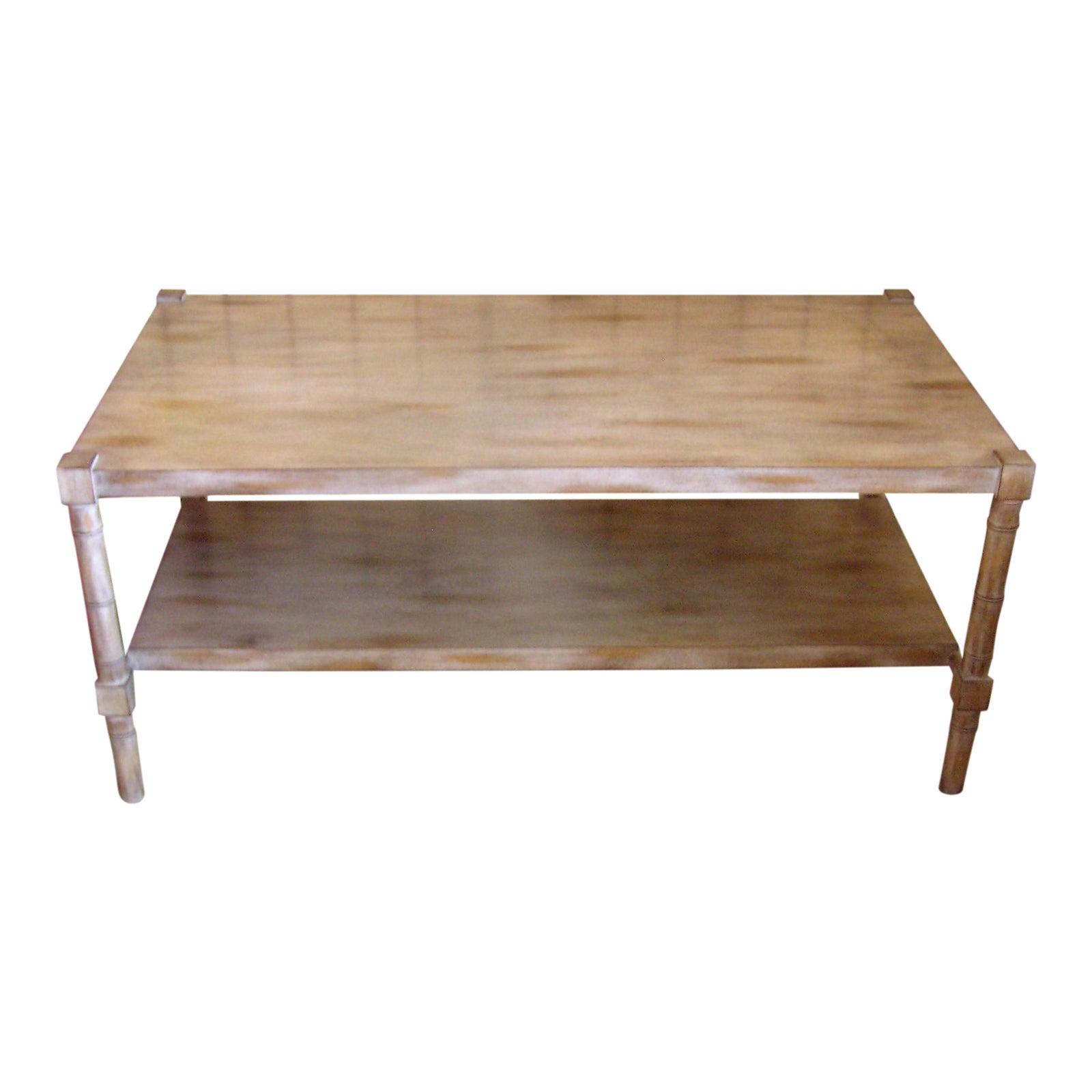 1970s Chinoiserie Keller Williams Two Tier Side Table Chairish