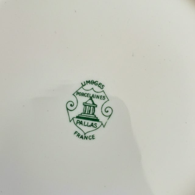 Large Vintage French Aperitif Platter from Limoges, 1950 For Sale - Image 9 of 10