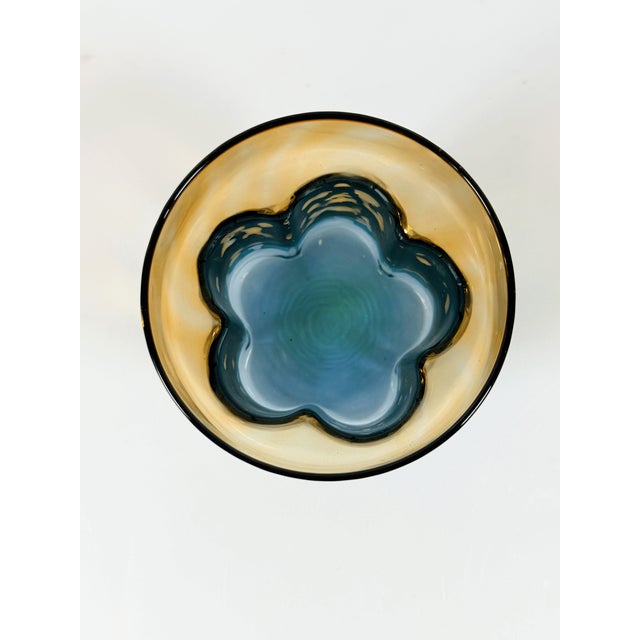 Blue Cocktail Glasses by Toni Zuccheri for Vetrelco, 1970s, Set of 7 For Sale - Image 8 of 10