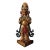 Vintage Gilt Bronze Figure of Zasram, Protector Deity For Sale
