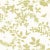 Sample - Schumacher Shadow Vine Wallpaper in Chartreuse For Sale