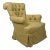 A Custom Tufted Wool-Upholstered Armchair For Sale