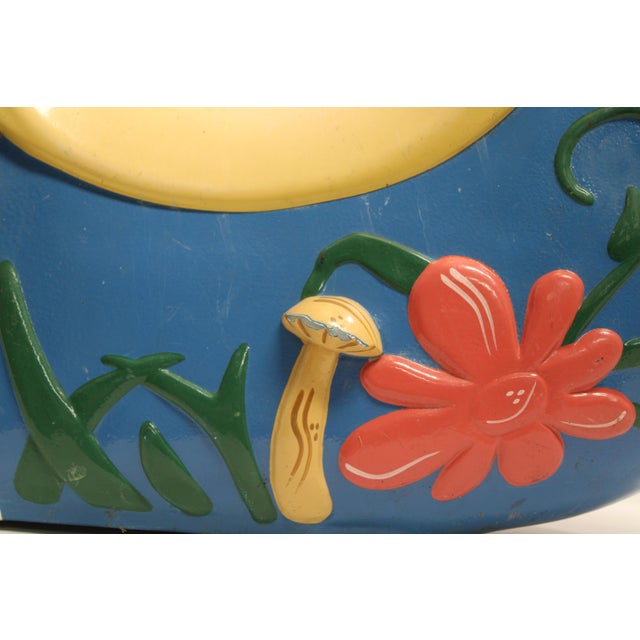 Plastic Fry Guy Retro McDonald's Blue McFry Rocker Ride For Sale - Image 7 of 18