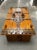Chocolate Bespoke Executive Desk From Old Chinese Temple Gates For Sale - Image 8 of 13