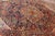 Antique Persian Mohajeran Sarouk Blue Carpet, 6'11" X 10'3" For Sale - Image 9 of 11