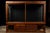 Large quarter-sawn oak display cabinet executed in a restrained commercial style and designed for retail, institutional,...