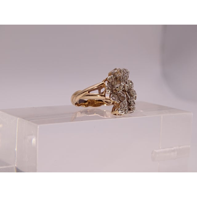 Art Nouveau 9 Karat Gold and Rock Crystal Ring, Spain, 1930s For Sale - Image 13 of 18