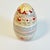 1950s Vintage Russian Boho Chic Small Hand Carved Wooden Egg For Sale - Image 4 of 9