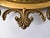 Mid-Century Modern Ornate Textured Glass Flush Mount, 1960s For Sale - Image 6 of 18