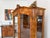Baroque Display Cabinet with Inlaid Walnut Wood, 1980s For Sale - Image 6 of 18