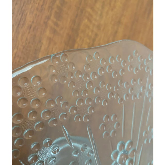 Vintage Scandinavian Glass Cake Plate Stand For Sale - Image 15 of 18