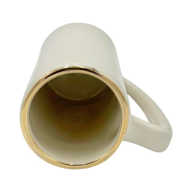 Ceramic Vintage Alfa Romeo Milano Italy Automobile Ceramic Stein Mug For Sale - Image 7 of 11