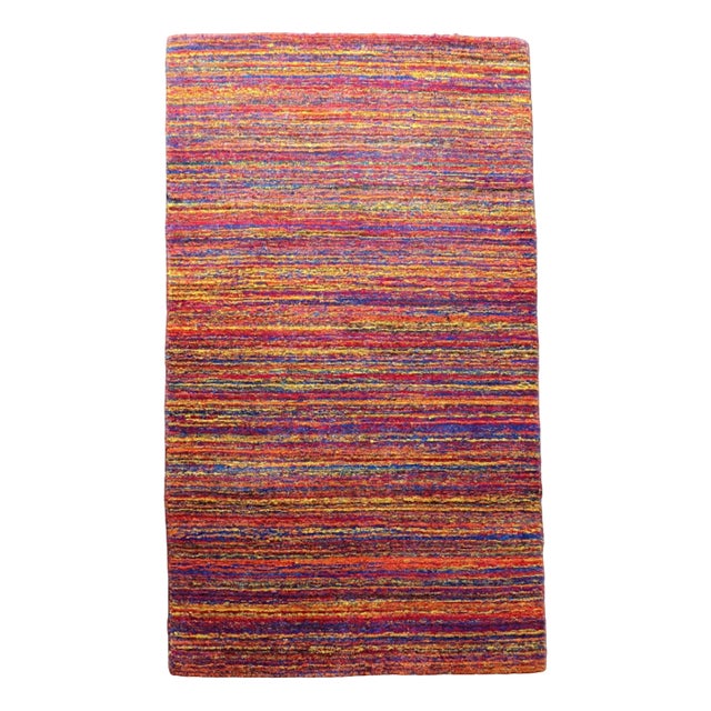 Colorful Wall Rug, 1960s For Sale